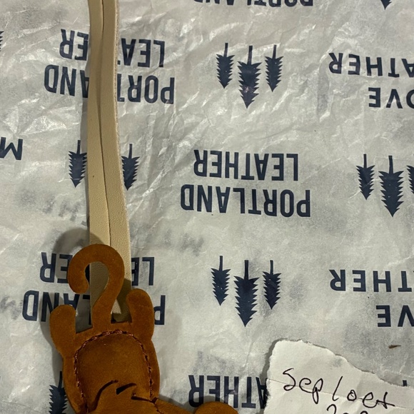 DAKOTA Portland Leather Monkey Keychain Charm FAST SHIP Portland Leather Charm - Picture 4 of 6